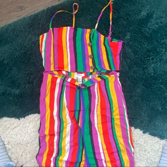 Forever 21 striped multi colour palazzo pants set - Picture 5 of 6